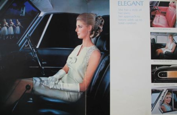Mazda 1800 Modelprogram 1968 "The leading lady" Carbrochure (1040)